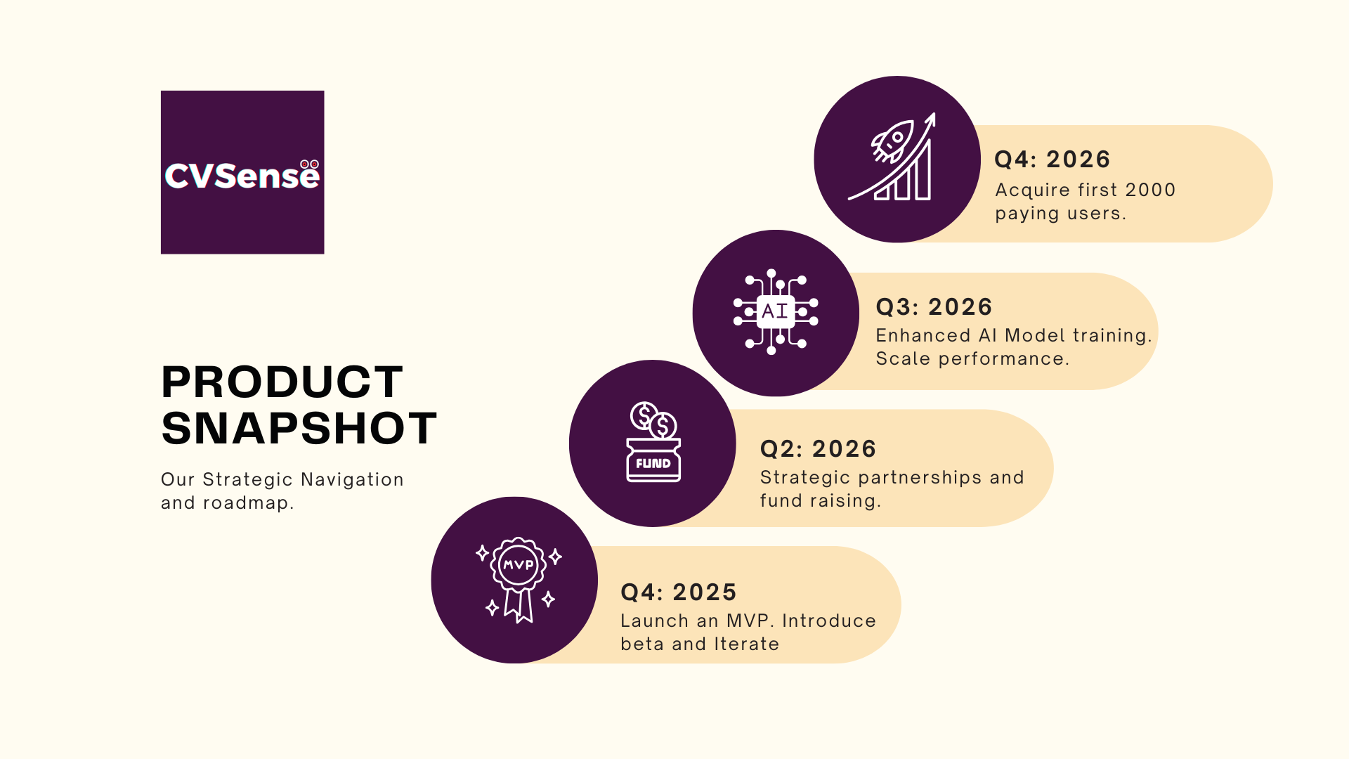 CVSense Product Roadmap